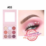 【SAMPLE】9 Color Highpigment Eyeshadow Palette -【Free Shipping On Mix Order Over $39.9】