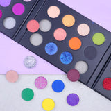 【Free Shipping】Sample Set of 169Pcs Full set of DIY Monochrome eyeshadow & Different kinds of DIY empty Palette