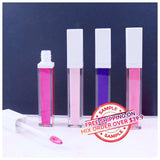 【PROBE】 15 Farben Weißer Lipgloss in quadratischer Tube 【Kostenloser Versand bei Mischbestellung über 39,9 $】