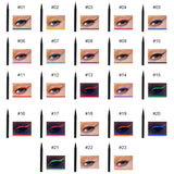 Delineador de ojos de larga duración de 21 colores