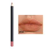 21 color black tube lip liner