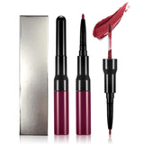 15 Colors 2-end Lipstick with Lipliner - MSmakeupoem.com