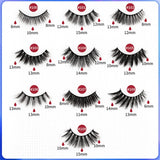 1 pair of 3D imitation mink false eyelashes laser box