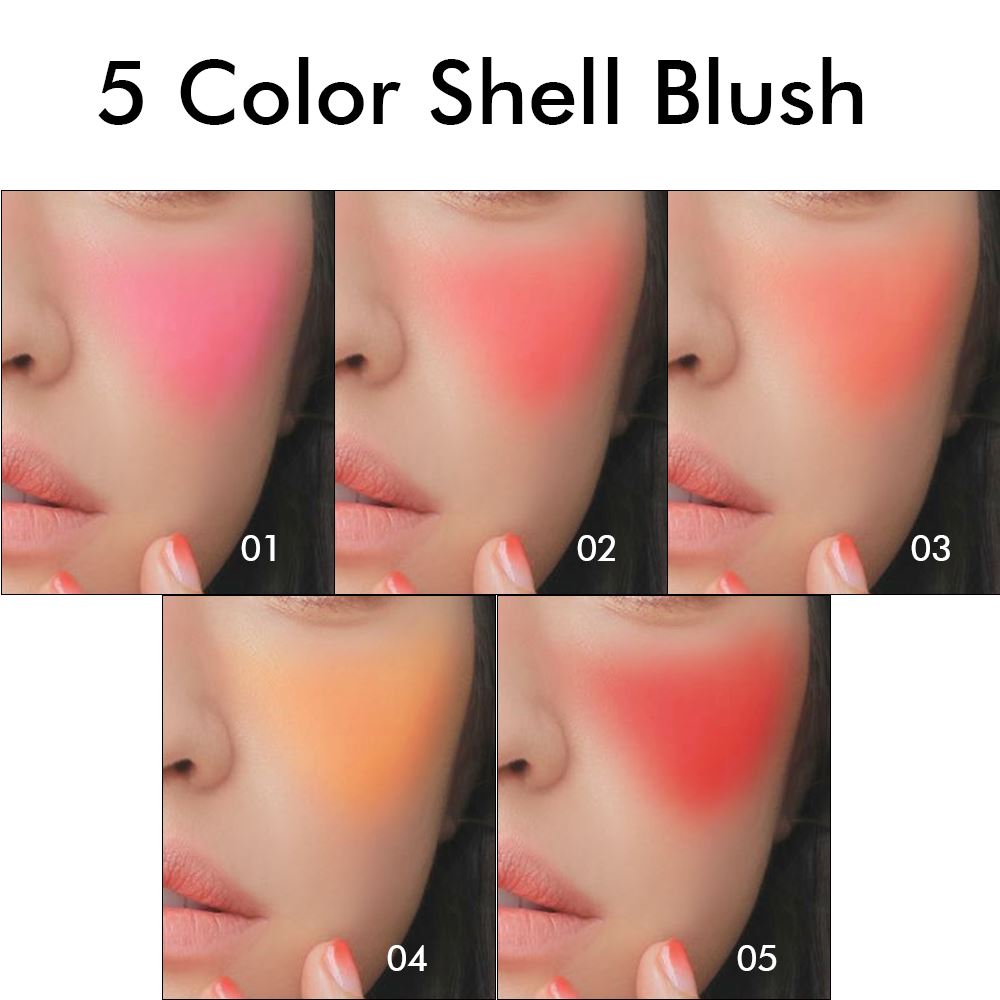 5 Color Shell Blush