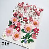 Dried Flower Material Face Stickers