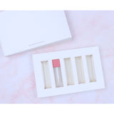 Juego de 5 uds de pintalabios líquido/brillo de labios Diy-B