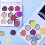 Paleta de sombras de ojos personalizada de 9 colores【20PCS Envío gratis y logotipo de impresión gratis】