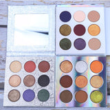 3 Types of Nine Colors Autumn Palettes