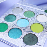 Palette de fards à paupières 9 couleurs Highpigment