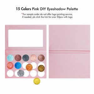 15 Colors Custom Eyeshadow Palette【Sample】 - MSmakeupoem.com