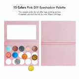 15 Colors Custom Eyeshadow Palette【Sample】