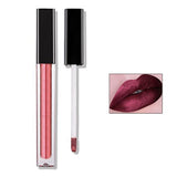 Lippenstift Matte Liquid Metallic Pink Lip Plumper Gloss