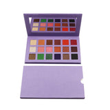 18 Colors Purple Eyeshadow Palette - MSmakeupoem.com