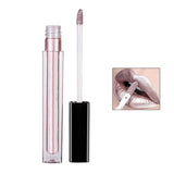 Lipstick Matte Liquid Metallic Pink Lip Plumper Gloss