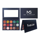 15 Colors Best Selling Black Eyeshadow Palette（50pcs free shipping）