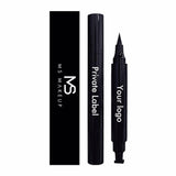 4 types de sceau et stylo pour eye-liner en tube noir 2 en 1
