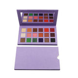 18 Colors Purple Eyeshadow Palette - MSmakeupoem.com