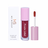 6 Colors Pink Lid Mirror Lip Gloss