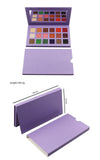 18 Colors Purple Eyeshadow Palette - MSmakeupoem.com