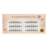 Naturally curled single-cluster false eyelashes