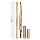 6 Colors Gold Tube Eyebrow Pencil【30PCS Free Shipping & Free Print Logo】