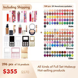 【Envío gratis】 Conjunto de muestra de 296 piezas Todo tipo de productos de maquillaje de conjunto completo de gran venta
