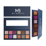 12 colors dark blue eyeshadow palette