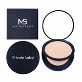 Poudre compacte pour le visage pressée en 5 couleurs Matte&Private Label Makeup Powder