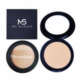 Logo personnalisé de poudre de maquillage compacte pressée en gros de 5 couleurs 【20PCS Livraison gratuite et logo d'impression gratuit】