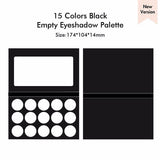 15 Colors Custom Eyeshadow Palette【50pcs】 - MSmakeupoem.com