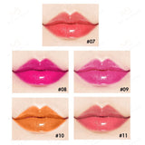 Brillants à lèvres en tube rhombique 5 couleurs