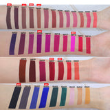 39 colors No-stick matte Black gradient tube liquid lipstick(#01-#30)