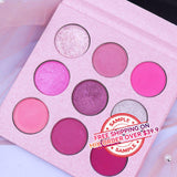 【SAMPLE】9 Color Highpigment Eyeshadow Palette -【Free Shipping On Mix Order Over $39.9】