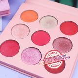 【MUESTRA】Paleta de sombras de ojos de 9 colores Highpigment -【Envío gratis en pedidos mixtos superiores a $39.9】