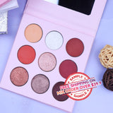 【PROBE】 9-farbige hochpigmentierte Lidschatten-Palette - 【Kostenloser Versand bei Mischbestellung über 39,9 $】