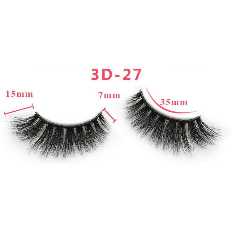 3D Thick Mink Hair False Eyelashes (#26-#50)