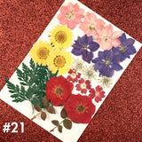 Dried Flower Material Face Stickers