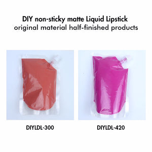 Diy Non-sticky Matte Liquid Lipstick Originalmaterial Halbfertigprodukte (300/420ml)
