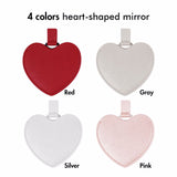 Espejo en forma de corazón de 4 colores.
