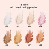 8 Farben Oil Control Setting Powder Loose Powder