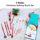 Christmas Makeup Brush Set