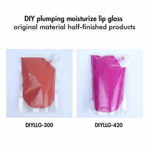 Diy Plumping Moisturize Lip Gloss Matériel d'origine Produits semi-finis (300 ml / 420 ml)