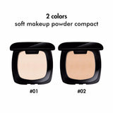 2 Colors Soft Makeup Powder Compact - MSmakeupoem.com