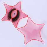 False Eyelashes 1 Pair With Red Star (Mink hair)