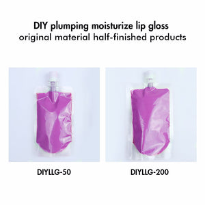 Diy Plumping Moisturize Lip Gloss Material original Productos a medio terminar (50ml/200ml)