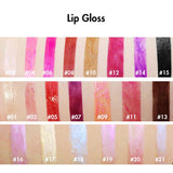 Wholesale online sale custom logo ever lasting beauty lip gloss makeup