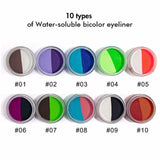 10 types d'eye-liner bicolore soluble dans l'eau