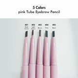 5 Colors pink Tube Eyebrow Pencil