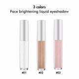 3 Colors Face Brightening Liquid Eyeshadow - MSmakeupoem.com