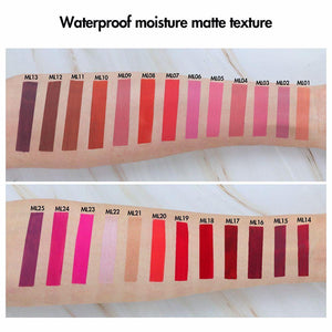 Customized Lipstick / Lip Gloss Round Tube 07 - MSmakeupoem.com